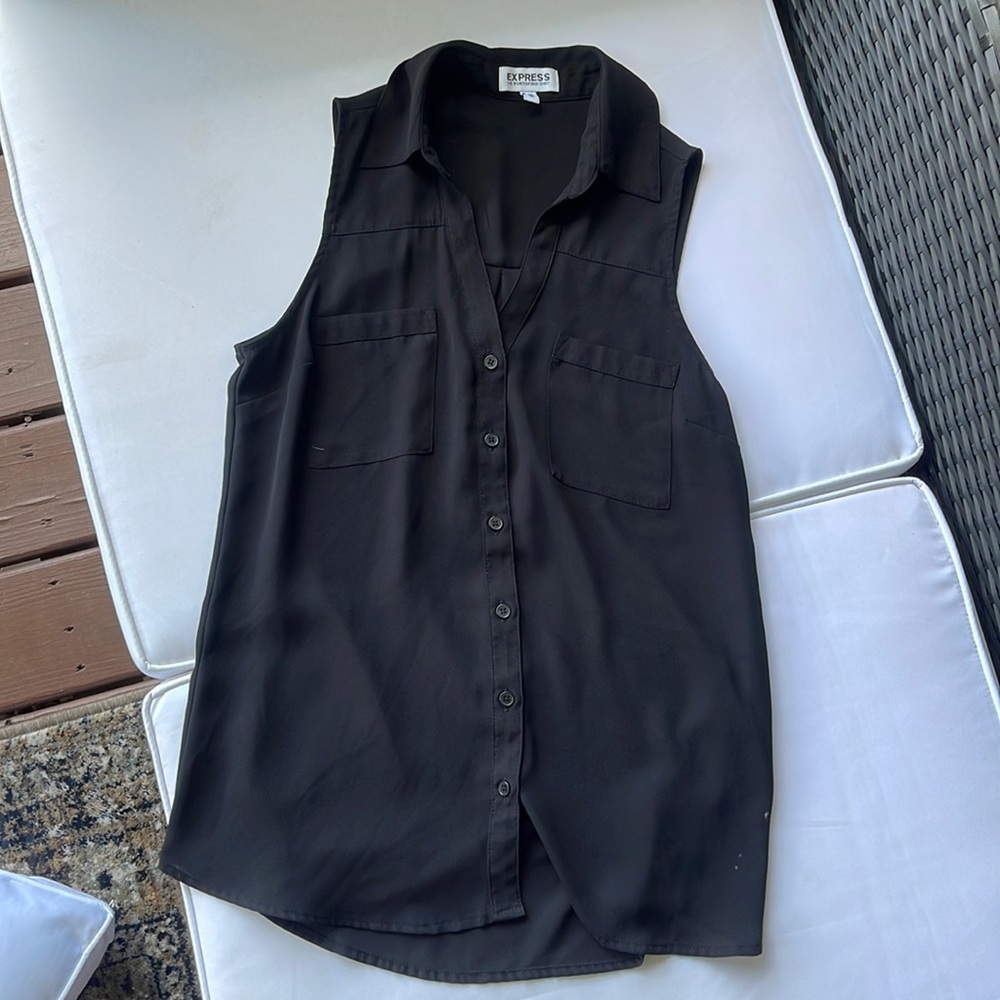 Express The Portofino Shirt Tank button up